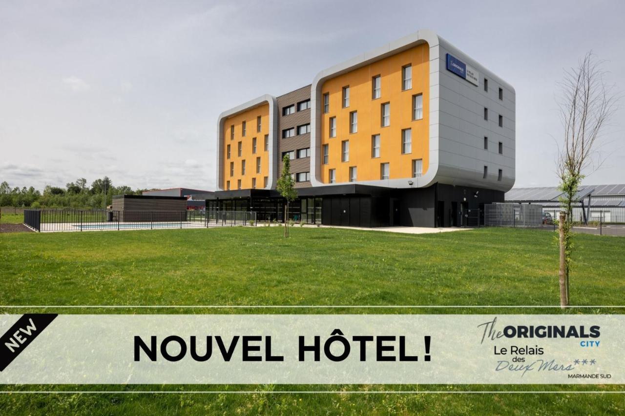 The Originals City, Hotel Le Relais Des Deux Mers, Marmande Sud Bagian luar foto